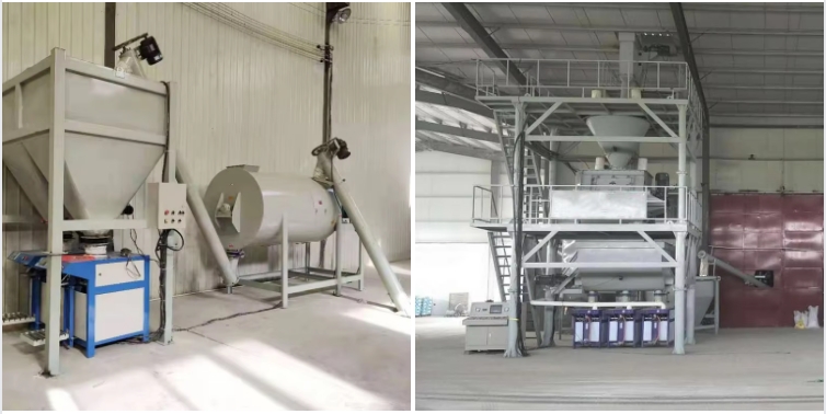 dry powder mortar production line