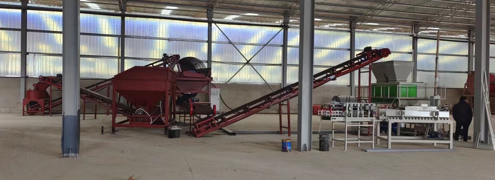 organic fertilizer packing line