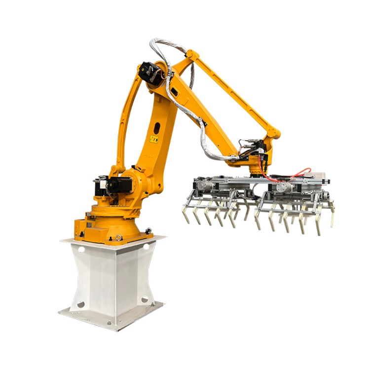 Palletizing Robot System For Fertilizer Production Line